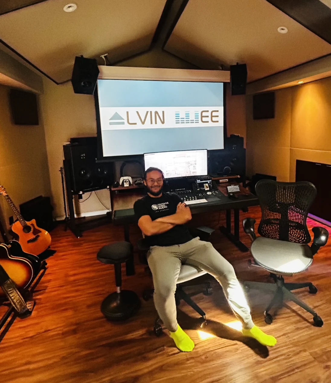 Alvin Wee mastering EPIK in Dolby Atmos, Los Angeles