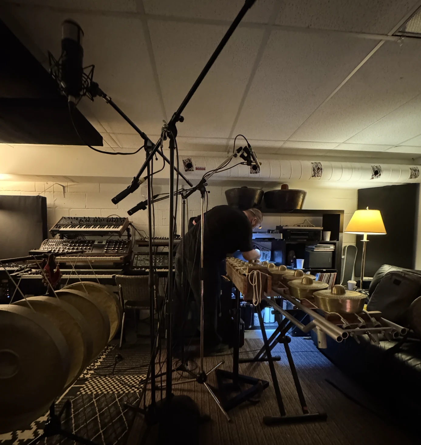 Studio setup at DNGRRM, Kensington Market